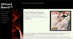 Desktop Screenshot of 2plus2band.com